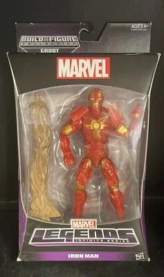 Marvel Legends Infinite Series Iron Man Action Figure BAF Groot Guardians Galaxy Foto 1 de 4
