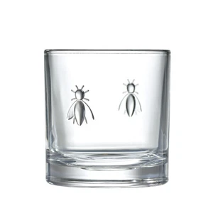 La Rochère Whisky Glas Abeille Biene 320 ml - 4er Set - Bild 1 von 6