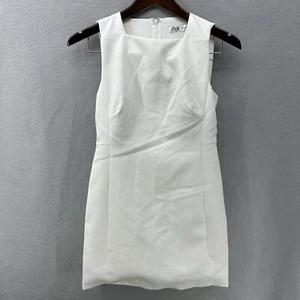 Zara Mini Dress Womens XS Old Money Staple Capsule Career Normcore Preppy - Picture 1 of 14