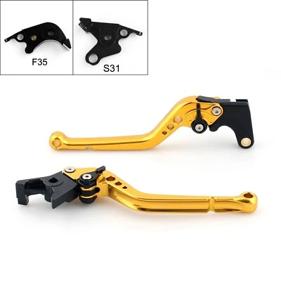 Long Brake Clutch Levers Fit For Suzuki B-King 2008-2011 Gold h1 - Image 1 of 3