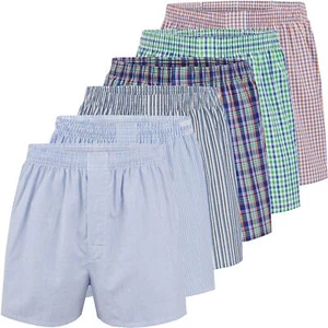 6er Pack City Life Herren Boxershorts Shorts Boxer Sparpack S - 4XL Farbwahl - Picture 1 of 43