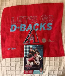 2025 Arizona Diamondbacks Eröffnungstag Punktebuch und Rallye Handtuch - Bild 1 von 1