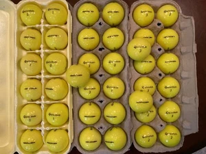 39 YELLOW Taylor Made SPEED SOFT Golf Balls in Near Mint to Mint Condition. - Picture 1 of 1