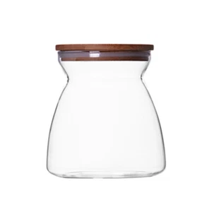 700ML Sealed Jar Food Storage Jar Transparent Grain Canister Dried Fruit Jar - Picture 1 of 12