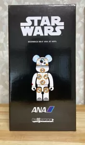 BE@RBRICK 400% BB-8 ANA JET MEDICOM TOY Bearbrick STARWARS New From Japan - Picture 1 of 7