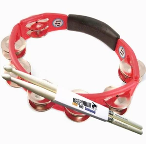 LP Latin Percussion LP151 Cyclops Pandereta + Keepdrum Baquetas - Imagen 1 de 3