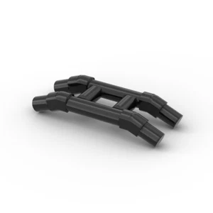 Lego 5x Stromabnehmer Eisenbahn Scharnier hinge train pantograph 37494 schwarz - Picture 1 of 1