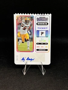 2022 Contenders Ticket Stub B.J. Baylor RC Auto #/35 Falcons #302 - Picture 1 of 2