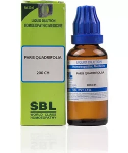SBL Paris Quadrifolia 200 CH Liquid Dilution Homoeopathic Medicine 30 ml V364 - Picture 1 of 5