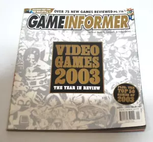 Vintage Game Informer Issue #129 Top 50 Games of 2003 Year in Review Jan 2004 - Picture 1 of 5