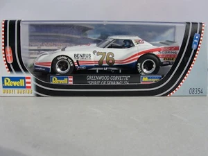REVELL GREENWOOD CORVETTE WHITE #76 08354 1:32 SLOT NEW OLD STOCK BOXED - Picture 1 of 5