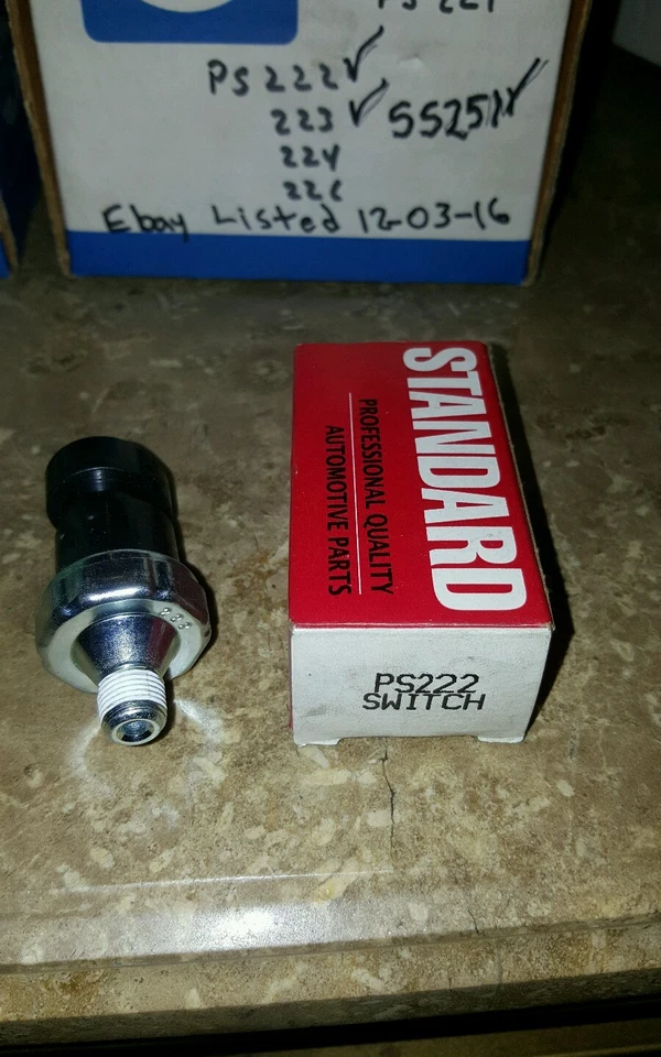 standard genuine parts oil pressure switch  part # ps-222 - image 1 of 1