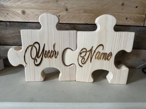 Personalised jigsaw pieces - Picture 1 of 3