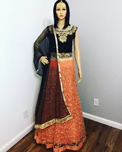 Party wear Readymade Lehenga Crop Tops - Picture 1 of 5