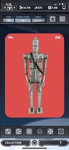 Topps Star Wars Digital Card Trader Red Out Of The Box IG-88 Insert - Picture 1 of 1