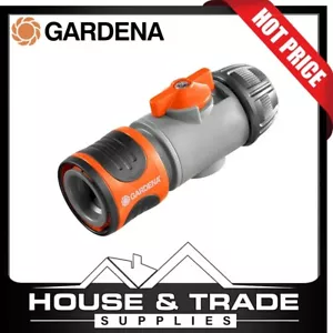 Gardena 13mm Hose Connector with Control Valve G942 - Picture 1 of 3