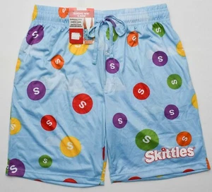 Skittles #11308 NEW Men's Comfortable Waistband Soft Fabric Knit Jam Shorts - Picture 1 of 2