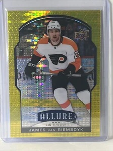 Philadelphia Flyers - James Van Riemsdyk - 20/21 UD Allure - Yellow Taxi Insert - Picture 1 of 2