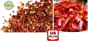 Copos de chile rojo triturado/chile picado regular caliente, 8 oz- 5 libras - Imagen 1 de 3
