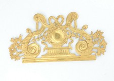 Spare parts: French clock gilded ornament frieze | Fregio per orologio