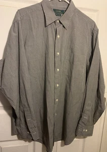Camicia Ralph Lauren uomo XL 17 34/35 a righe con bottoni usata in ottime condizioni - Foto 1 di 6
