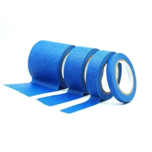 4 Rolls Blue Painters Tape Masking Tape 2 1 3/4 1/4 Inch Wide, Multi Size Assort - Picture 1 of 12