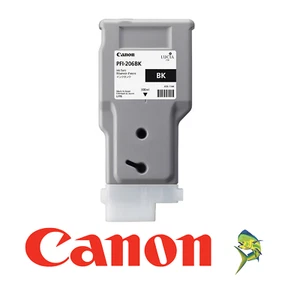 Canon PFI-206BK Black Ink Tank for iPF 6400 6400S 6400SE 6450 PFI-206 OEM new - Picture 1 of 2