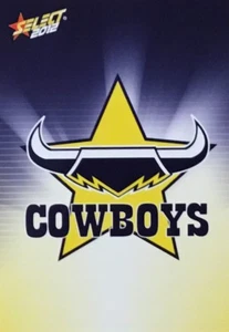 2012 NRL SELECT CHAMPIONS COWBOYS LOGO CHECKLIST COMMON CARD #97 - Picture 1 of 1
