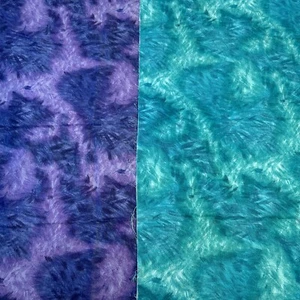 .5 Yard Cuts Of TWO Northcott Silk Inc Fabrics Cotton 42” Wide Teal Purple-blue - Picture 1 of 6
