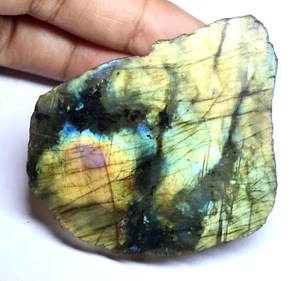 Certified 100 % Natural Earth Mine Labradorite Rough Loose Gemstone 217.05 Ct - Picture 1 of 7