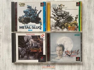 SONY PS 1 Metal Slug & X & Akumajo Dracula X & Vampire set from Japan - Picture 1 of 10