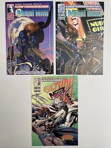 The Night Man #1 #2 #3 - Ultraverse Malibu Comics (1993) - Menge 3 Comics - Bild 1 von 7