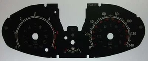 Lockwood Ford Fiesta Mk7 2008- BLACK Dial Conversion Kit C562 - Picture 1 of 1