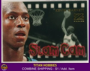 1997-98 Skybox Z-Force Slam Cam #4 Kevin Garnett Slam Cam (1:24) - Picture 1 of 2
