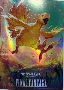 MTG: Final Fantasy Chocobo 5x7 Foil Promotional Print New - Picture 1 of 1
