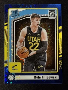 Kyle Filipowski Rated Rookie RC 2024-25 Donruss Optic Fast Break Blue /49 #300 - Picture 1 of 4