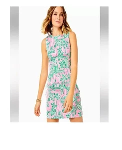 Lilly Pulitzer Mila Stretch Shift Mandevilla Baby Always Worth NEW sz 12 - Picture 1 of 5