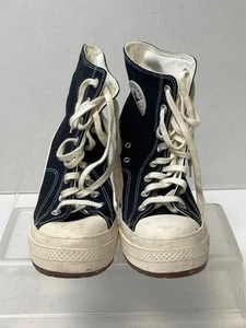 Converse Chuck 70 De Luxe Heel Black Women's Platform High-Heels A05347C Size 10 - Picture 1 of 9