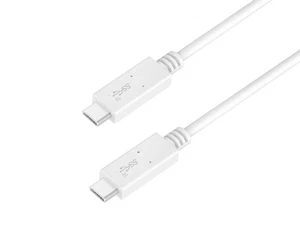 Monoprice Essentials 3.1 USB-C to USB-C Gen 2 Cable, 5A, 10 Gbps, 1m (3.28ft) - Picture 1 of 6