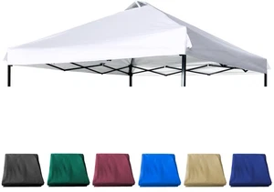 JANCANOPY 12x12 Canopy Replacement Top with Air Vent PU Coated for Straight L... - Picture 1 of 7