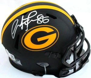 Antonio Freeman Autographed GB Packers Eclipse Speed Mini Helmet-Beckett W Holo - Picture 1 of 3