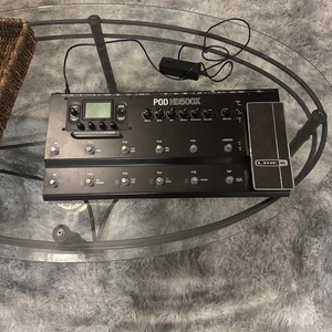 Line 6 POD HD500X schwarz Gitarre Multi Effekt Modellierer & Prozessor Pedal Board - Bild 1 von 22