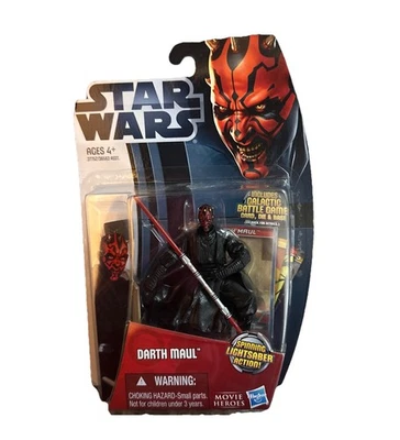 Star Wars Darth Maul Movie Heroes Action Figure 2012 MH05 - Image 1 of 2