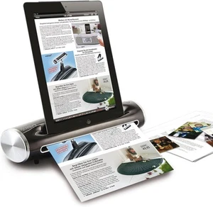 Scanner Ion DOCS2GO, 300 dpi per iPad e iPhone con connettore a 30 pin - Nero - Zdjęcie 1 z 2
