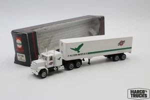 Herpa GMC Box semitrailer "Falcon Service North Western"851100 1:87 /H21464 - Picture 1 of 1