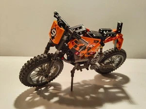 LEGO TECHNIC 42007 motocross motocicletta fuoristrada adesivi ruote catena di - Foto 1 di 4