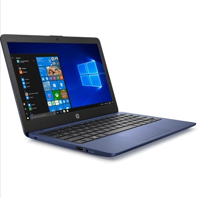 HP Stream Laptop 11 (11.6 in, Celeron N4020, 32GB eMMC, 4GB RAM), blue - BUNDLE - image 1 of 4