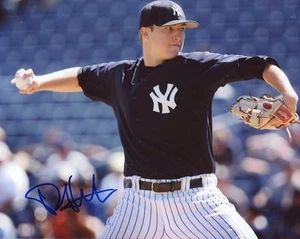PHIL  HUGHES     NEW  YORK YANKEES  SIGNED 8X10 - Picture 1 of 1