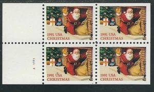 Scott #2584... (29) Cent...Christmas/Santa ... Booklet Pane of 4 - Picture 1 of 1