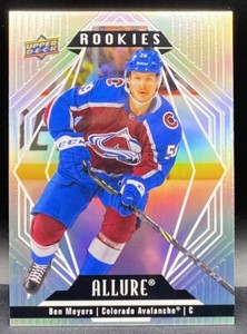 2022-23 Upper Deck Allure Rookies -- Ben Meyers Rookie Colorado Avalanche #116